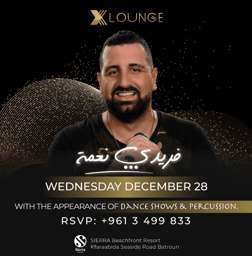 Freddy Nehme at Xlounge Batroun