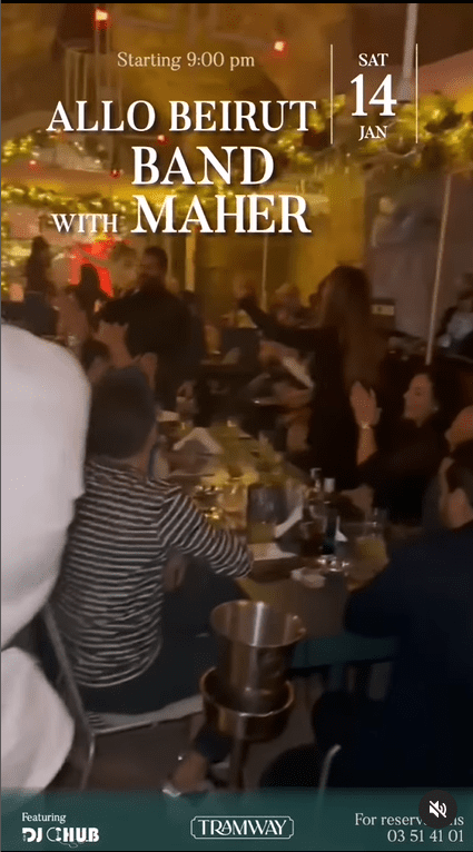 Allo Beirut Band with Maher at Tramway Batroun