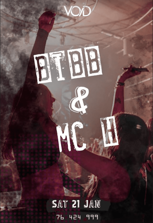 Dj Bibb and Mc-H at Void
