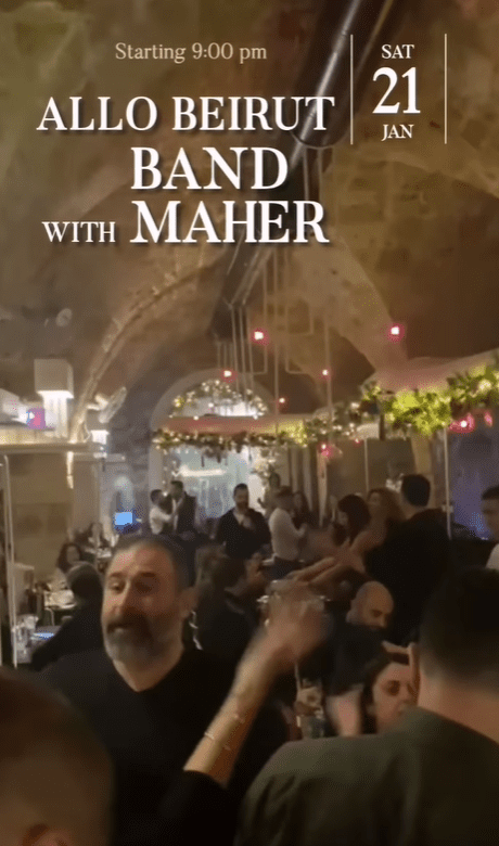 Allo Beirut Band with Maher at Tramway Batroun
