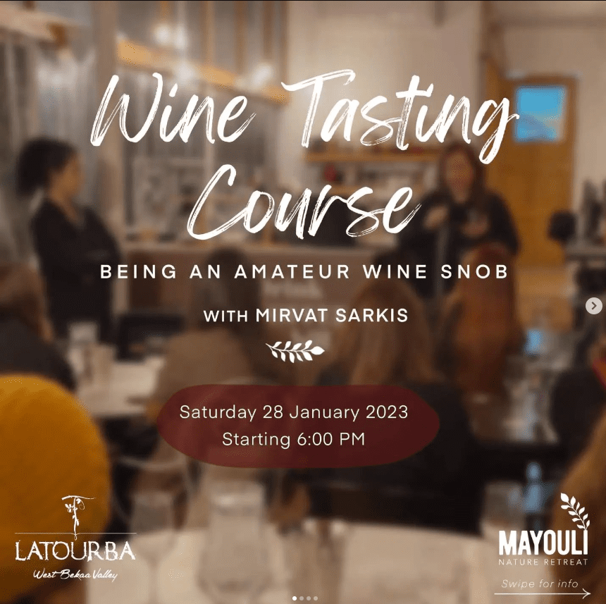 WINE TASTING COURSE at Mayouli