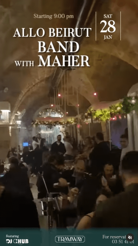 Allo Beirut Band with Maher at Tramway Batroun