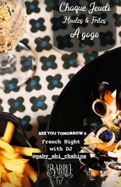 French Night with Dj Gaby Abi Chahine at Barrio 67, post event