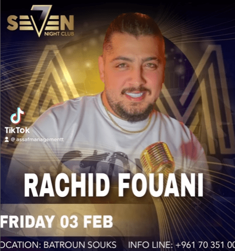 RASHID FOUANI at Seven Night Club