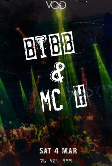 Dj Bibb and Mc-H at Void