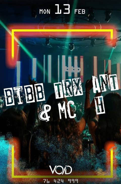Dj Bibb and Mc-H at Void