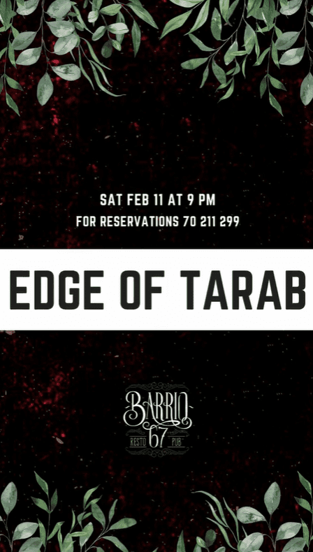 Edge of Tarab at Barrio67, post event