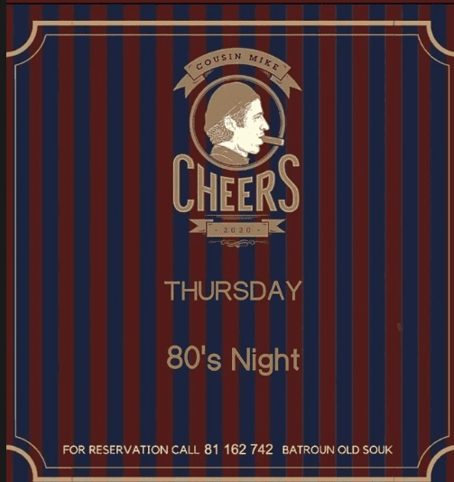 80's Night at Cheers