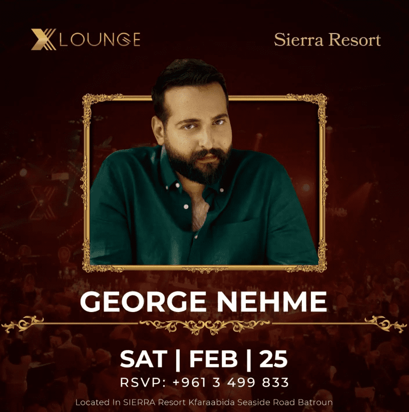 George Nehme at Xlounge Batroun