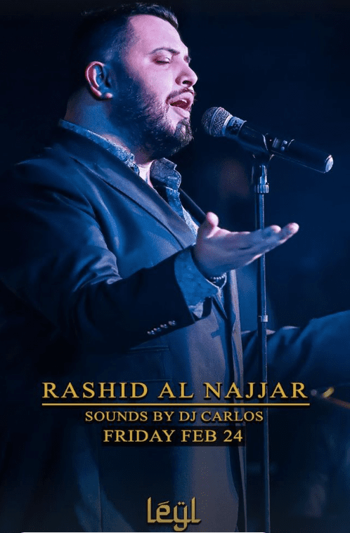 Rashid Al Najjar at Leyl