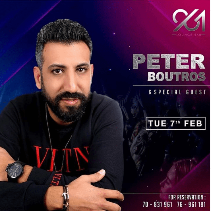 Peter Boutros at 961 Loungebar