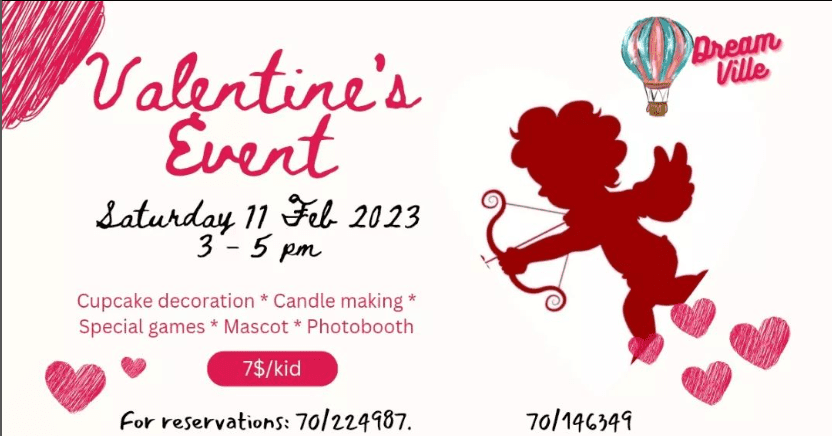 Valentine's event at Dream Ville