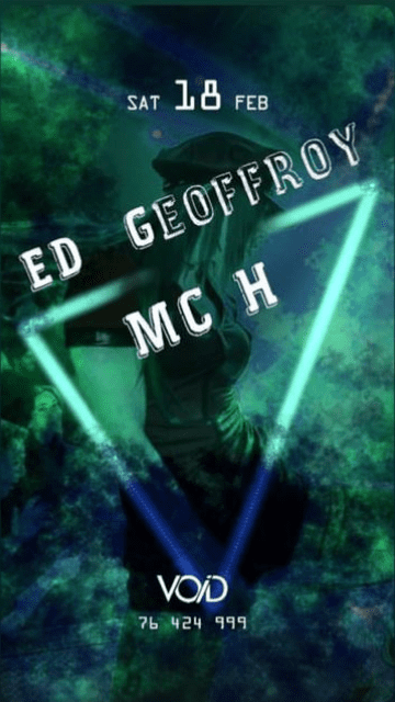 Dj Ed Geoffroy and Mc-H at Void