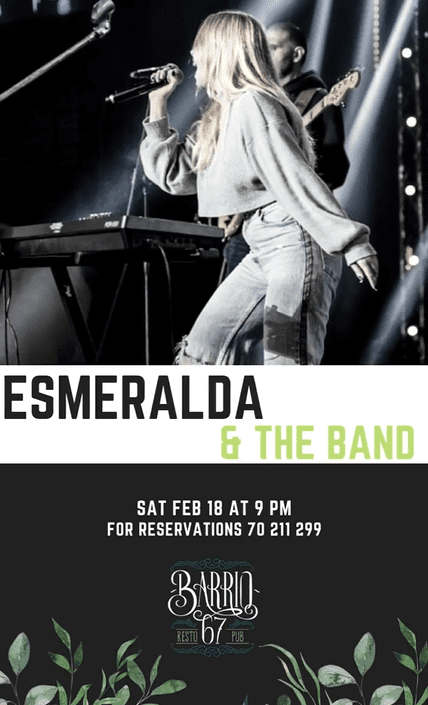 Esmé and The Band at Barrio67, post event