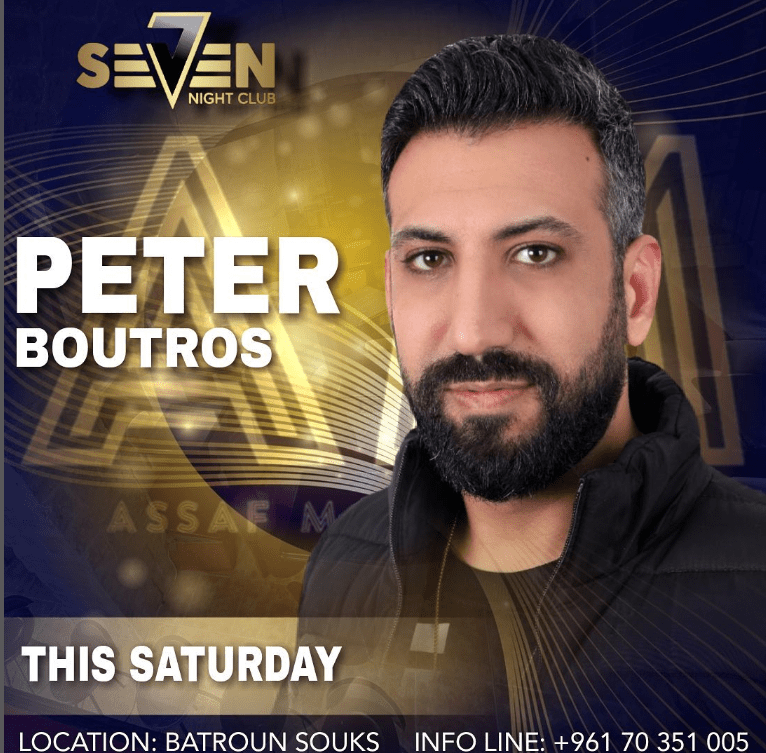 Petter Boutros at Seven Night Club