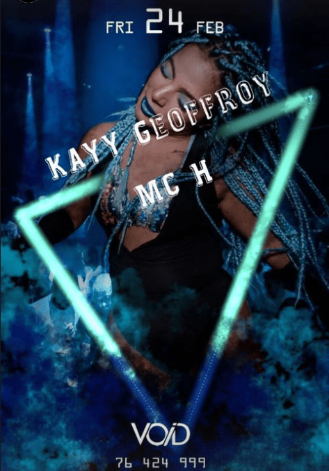 Dj Kayy Geoffroy and Mc-H at Void