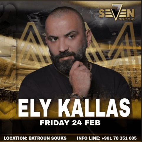 Elie Kalas at Seven Night Clib