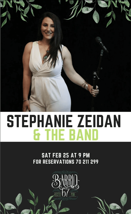Stephanie Zeidan at Barrio67, post event