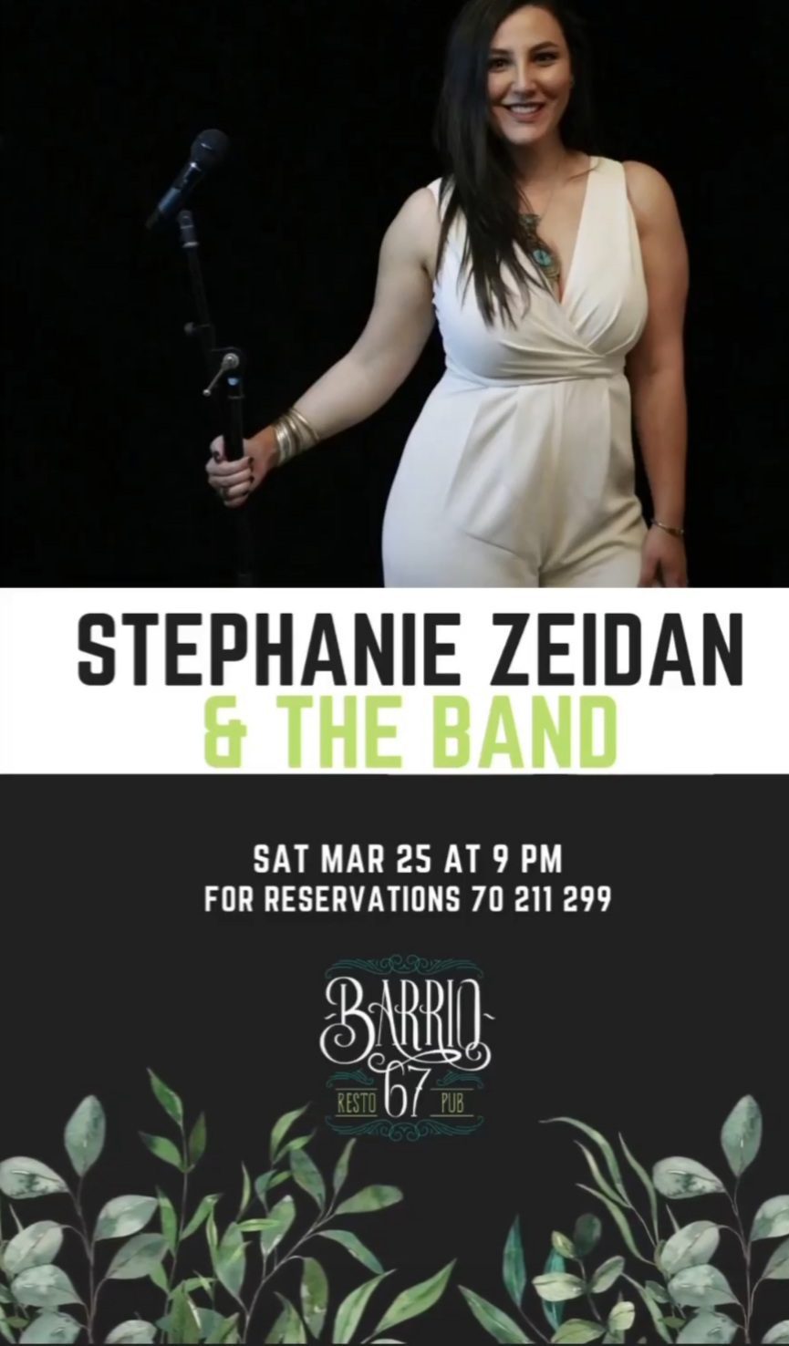 Stephanie Zeidan at Barrio 67, post event