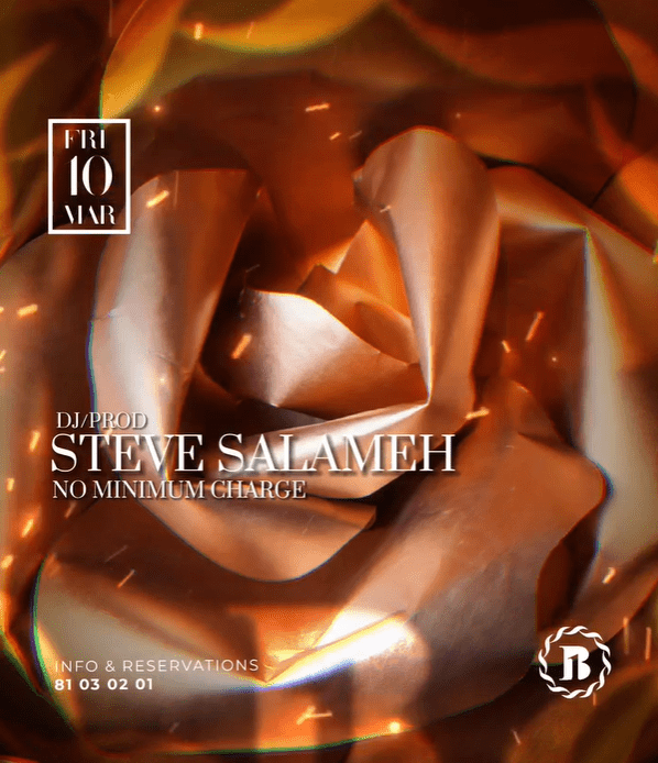 Dj Steve Salameh at B1 Batroun