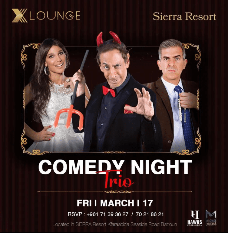 COMEDY NIGHT at Xlounge Batroun