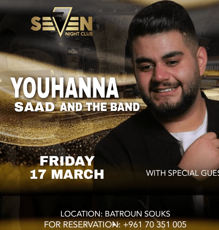 Youhanna Saad at Seven Night Club