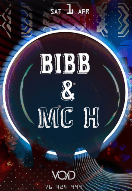 Dj Bibb and Mc-H at Void