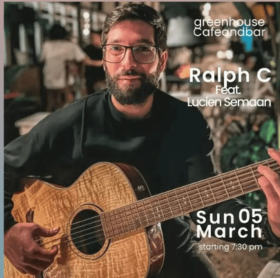 Ralph C Music and Lucien Semaan at GreenHouse