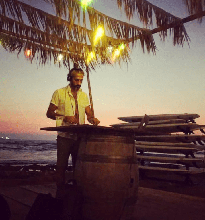 Dj Jimmy Dib at Colonel Reef, event image with a DJ