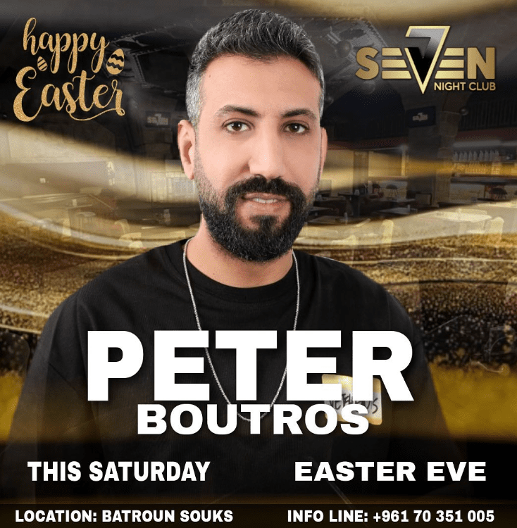 Peter Boutros at Seven Night Club