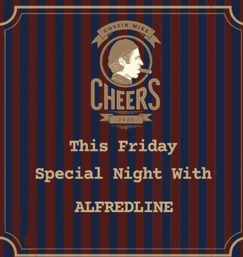 Alfredline at Cheers