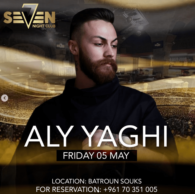 Aly Yaghi at Seven Night Club