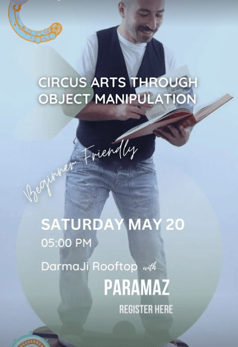 Circus Art Through Object Manipulation at Darma Ji
