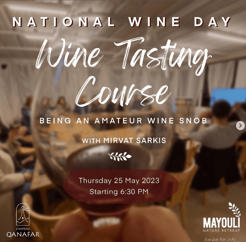 Tasting Wine Course at Mayouli