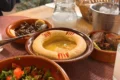 Teta’s Mezza House, Tabouleh, Hommos, and Arak