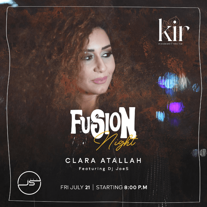 Clara Atallah at Kir Restaurant