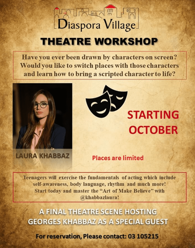 Theatre Workshop at Lebanese Diaspora Village