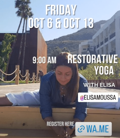Restorative Yoga with Elias at Darma Ji