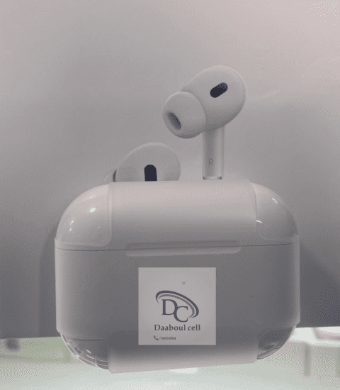 Daaboul Cell, image of pair of wireless earbuds