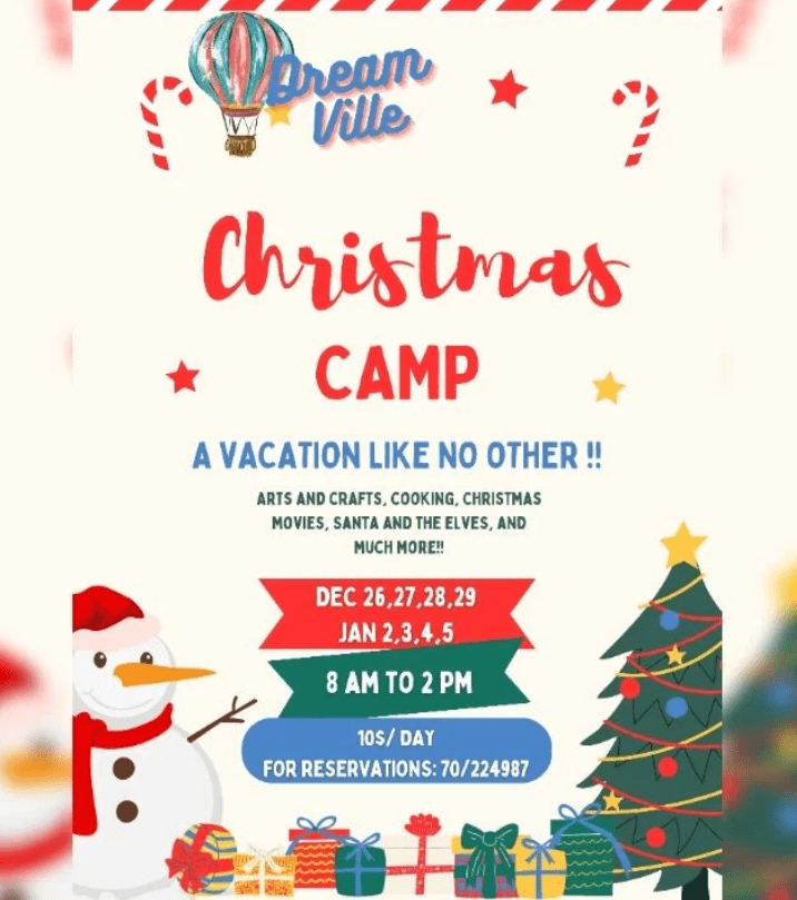 Dream Ville's annual Christmas camp