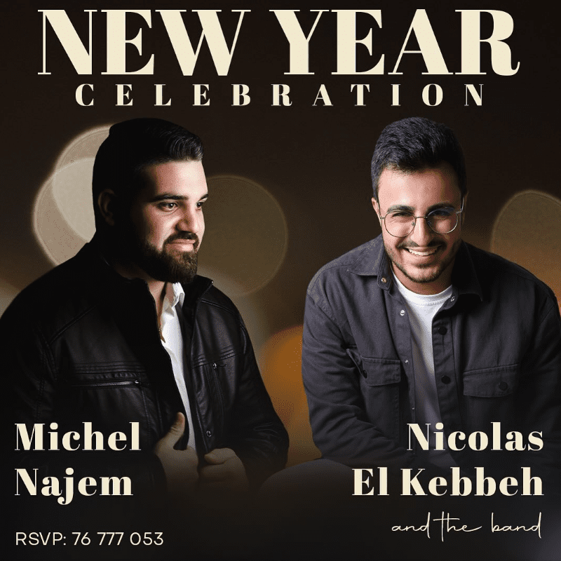 Michel Najem and Nicolas El Kebbeh at San Stephano Resort, event post