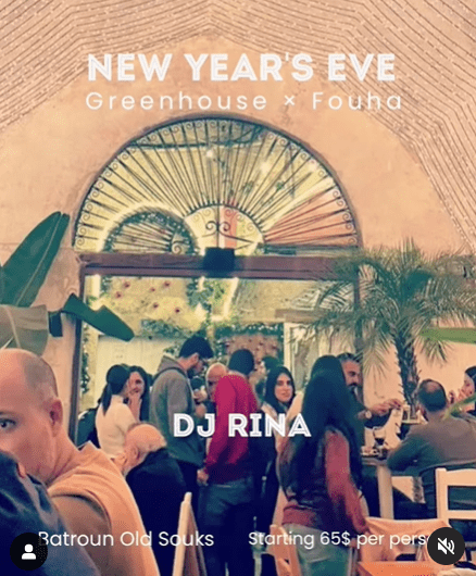 New Year's eve at Fouha