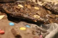 Sweeteria, image of chocolate, nuts, and smarties