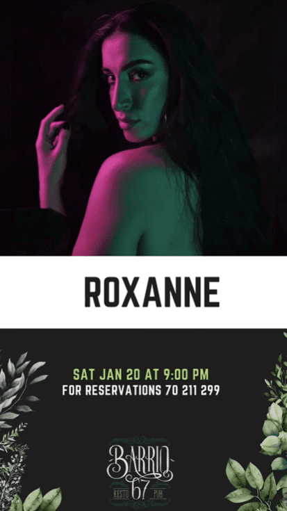 Roxane at Barrio