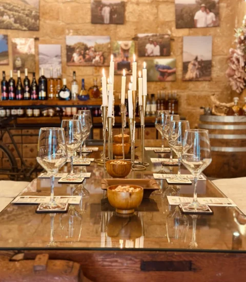 Batroun Mountains Winery, Tasting