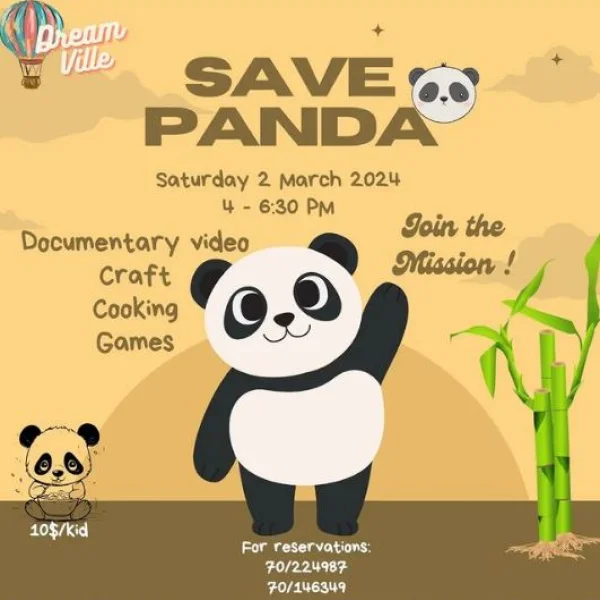 Save Panda 2-3-2024, event post