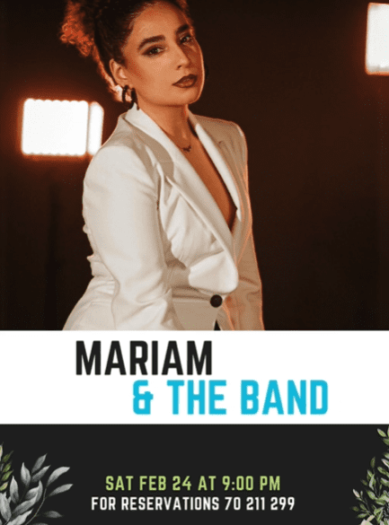 Mariam Mezher and the Band at Barrio