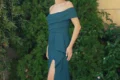 MAK Couture green dress