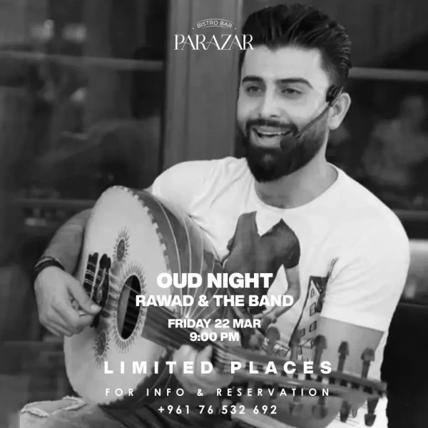 Oud Night Rawad & The Band March 22, event post