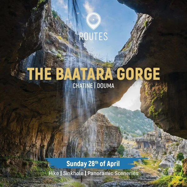 Baatara Gorge Chatine Douma April 28, event post
